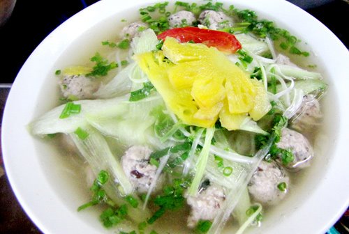 Enjoy Bún Mọc Thang (Chicken and Pork Noodles)