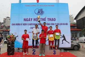 Tổng Công ty Du lịch Hà Nội tổ chức Ngày hội thể thao kỷ niệm 15 năm thành lập