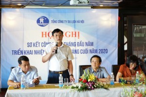 Hanoitourist tổ chức Hội nghị sơ kết 6 tháng đầu năm 2020