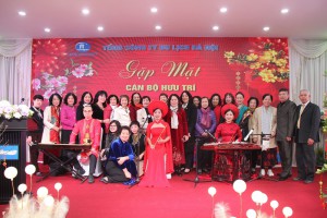 Tổng công ty Du lịch Hà Nội tổ chức họp mặt cán bộ hưu trí nhân dịp sát Tết Giáp Thìn