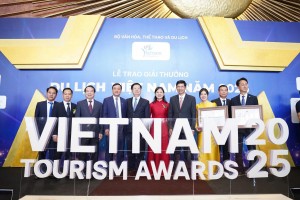 Hanoitourist được vinh danh tại Giải thưởng du lịch Việt Nam 2025