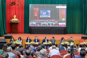 Tổng Giám đốc Hanoitourist Nguyễn Thị Vân tham dự Hội nghị tiếp xúc cử tri đơn vị bầu cử số 31