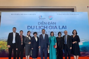 TỔNG CÔNG TY DU LỊCH HÀ NỘI THAM DỰ DIỄN ĐÀN DU LỊCH GIA LAI 2026 VÀ KÝ KẾT HỢP TÁC PHÁT TRIỂN DU LỊCH