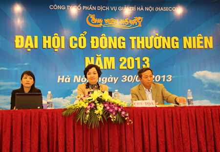 Hop thuong nien co dong HASECO 2013.1