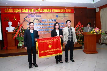 Hanoi Toserco đứng trong top 1000 doanh nghiệp đóng thuế cao của cả nước 