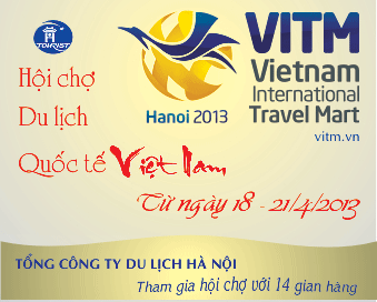 Hanoitourist sẽ tham gia 14 gian hàng tại Hội chợ VITM       